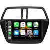Generico Android 15 Autoradio 2 Din per Suzuki SX4 2 S-Cross 2012-2016 Carplay 9 IPS Touchscreen Stereo Auto con GPS Bluetooth DSP FM USB SWC Telecamera posteriore(1G+32G)