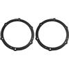 IPNOSIS Coppia supporti anteriori e/o posteriori per altoparlanti da 165mm per Citroen C1, C4 Picasso, C4 Cactus, Peugeot 107, Peugeot 308, Peugeot 208, Toyota Aygo (vedi modelli) IP-SP229/B