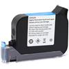 KAKAK 1/3/5 pezzi 2588+ 2588+(M) Nessuna cartuccia di inchiostro solvente crittografato for stampante portatile 600 DPI Data 12,7 mm Codificatore a getto d'inchiostro per testo codice(Black,1pc)