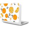 HLAAJJX Sottile Cover Compatibile con 2024-2021 Macbook Pro 14 pollici M1 M2 M3 M4 Max A2442 A2779 A2918 A2992 A3112 A3185 A3401, Custodia Plastica con Macbook Pro 14,Frutta Arancione