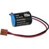 vhbw batteria sostituisce Omron CPM2A-BAT01 per PLC Programmable Logic Controller (1000mAh, 3,6V, Li-Ion)