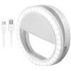 rivestiiltuogarage SELFIE RING anello luminoso 36 led bellezza del viso accessori smartphone tiktok instagram