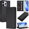 Beajew Cover per Nokia 6.3/G20/G10 Flip Custodia in Pelle PU, Premium Cover Portafoglio Funzione Supporto Magnetica Slot Schede Protettiva Custodia Resistente Antiurto Wallet Case - Nero