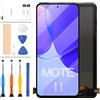 LADYSON Per Xiaomi Redmi Note 11 Schermo LCD di Ricambio Compatibile Per Xiaomi Poco M4 Pro 4G Display Touch Digitizer 21091116AG 2201117TG 2201117TI 2201117TY Display Vetro Riparazione (non Originale)