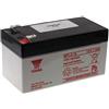 Yuasa POWERY YUASA Batteria ricaricabile al piombo NP1.2-12 Vds, Lead-Acid, 12V