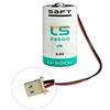 My Brand Maxxistore - Batteria Litio compatibile Beghelli Intelligent 8696-3,6v 7,2ah - LS26500 - ER26500 - Connettore Molex 5264-02
