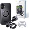 SP CONNECT Moto Bundle | SPC+ | Compatibile con iPhone 16 | Supporto per cellulare per moto, ciclomotore, scooter | Supporto per navigatore