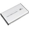 Greensen Custodia Esterna per Disco Rigido 2,5 Pollici, Adattatore USB 2.0 a IDE in Lega di Alluminio, Custodia Portatile Plug and Play per Laptop