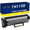 RTEUYH Ricambio per cartuccia toner compatibile per Brother TN1150 (TN-1150) - Funziona con stampanti HL-L1240W, HL-1242W, HL-1242WXL, DCP-L1640W, DCP-L1642W, DCP-L1642WXL e DCP-L1660W 1-Pack