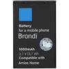 Carplus Batteria per Brondi Amico Home - BATTERIA - Telecomando