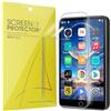 Blueshaweu Pellicola protettiva compatibile con lettore MP3 ZAQE M505 da 4 pollici, HD trasparente, pellicola protettiva flessibile in TPU [6 pezzi] per lettore ZAQE M505 MP3 (HD)