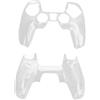 Sxhlseller Custodia Protettiva di GamePad per PS 5, Case Clear GamePad, Progettazione Completa, Apertura Precisa, Copertura Protettiva Portatile per Controller di Gioco, Plastica Rigida per