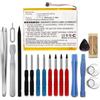 subtel 1x Batteria per Tablet Compatibile con Sony PRS-350, PRS-650, 1-853-016-11 - (900mAh, 3.7V) + Set di strumento