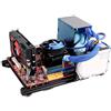 Bewinner Custodia per PC aperta fai-da-te, custodia per computer con piattaforma di prova overclocking M-ATX in lega di alluminio, realizzata in materiale di in lega di alluminio 20x20, supporti p