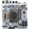 UDPTCP N17 I5-8265U - Scheda madre industriale NAS a 4 core, 8 fili, processore a bassa potenza 2 x 2.5G i226, 8 SATA, 4K DP HDMI, 1 PCI-E x4, 2 M.2 2280, 2 DDR4, firewall per router soft MINI-ITX con