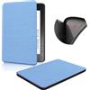 COCFOOKIW Custodia in Tessuto per 6 Pollici Kindle Paperwhite 5a/6a/7a Generazione (Versione 2012-2015, Modello EY21 & DP75SDI)-TPU Morbida Cover con Automatica Riattivazione/Sospensione Funzione