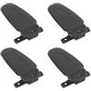 Plyisty 4 Clip di Ricambio per Clip da Cintura per Radio, Clip per Radio in ABS per TK2140 TK3140 TK2160 TK3160 TK2170 TK3170 TK2173 TK3173 TK2360 TK3360 NX220 NX320, con Comodo Trasporto
