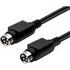 KAHDGSS Durevolezza Cavo Connettori DIN A 4 Pin per Altoparlanti R1700BT R1600TIII Cavo DIN Maschio A 4 Pin Affidabilità Prestazioni Sonore