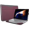 xisiciao Custodia protettiva 2 in 1 in pelle PU con portapenne, per Samsung Galaxy Book 4/5 Pro 360 e Book4 Ultra e Book 4 Pro/Edge da 16 pollici, in pelle PU, custodia protettiva 2 in 1 con portapenne