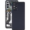 Audiosystem Scocca Vetro Copri Batteria Posteriore per Samsung Galaxy A52s SM-A528 A528B 5G A528F, Ricambio Pari Originale con Biadesivo e Vetro Fotocamera compreso, Black Nero