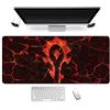 ITBT World of Warcraft Tappetino Mouse Gaming, Grande Anime Mouse Pad XXL 900x400mm Confortevole, Lavabile, 3mm Antiscivolo Tappetino Scrivania Supporto per Ufficio Computer, Adatto per computer e PC, M