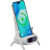 Generic Caricabatterie wireless per telefono, base per cellulare da tavolo, caricatore magnetico per smartphone da 15 W, per soggiorno, camera da, supporto per tablet a forma di sedia da tavolo