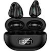 Stalf Open Ear, cuffie senza fili, auricolari sportivi, clip bone conduction headphones, cancellazione del rumore, cuffie per corsa, ciclismo