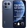 realme GT 8 Pro 5G Smartphone 16+512GB, Processor Snapdragon® 8 Elite Gen 5, Schermo da 6.79 pollici, Ricarica Rapida 120W, Batteria da 7000mAh, Fotocamera da 200MP, IP69, Refresco a 144Hz, Urban Blue