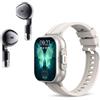 Bewinner Smart Watch con Auricolari, Auricolari Bluetooth 2 in 1 e Smartwatch, Orologio Fitness Touch Screen HD da 2 Pollici, Orologio Sportivo Fitness Tracker per Chiamate Bluetooth per