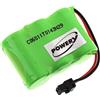 akku-net Batteria per Panasonic KX-A36A, 3,6V, NiMH