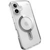 Speck Presidio Perfect-Clear MagSafe compatibile con custodia ClickLock per iPhone 16 Series (iPhone 16)