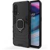 ESTH® Custodia per OnePlus Nord CE 5G con 360° Rotante Staffa, [Compatibile con Supporto Magnetico per Auto], Cover Paraurti PC + TPU, Nero
