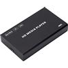 Yunseity Lettore Multimediale Digitale, Lettore Multimediale 4K 60FPS con Telecomando, Supporta Registrazione in, Uscita, VGA (Spina europea)