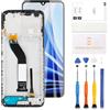 LADYSON Schermo LCD TFT per Xiaomi Redmi 14C, Ricambio per Xiaomi Redmi 14C 4G 2411DRN47C 2409BRN2CA 2409BRN2CG Display LCD Digitizer Touch Assembly Kit di Riparazione (Nero con Telaio)