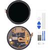 Generico Schermo LCD per Huawei Watch GT 3 PRO 46mm ODN-B19 LCD Display Digitizer Vetro Touch Schermo Ricambio Assembly (Nero)