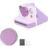 Jcbose Copriobiettivo per Polaroid NOW 2/3/NOW + 2/3 in lega di alluminio, antipolvere, antigraffio, impermeabile, protezione per obiettivo della fotocamera (viola)