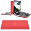 mCover - Custodia Rigida per Computer Portatili 14 HP Pavilion 14S-DQ / 14-DQ / 14S-FQ (Non Compatibile con Altri HP Pavilion Series) Rosso