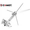 dododum Comet Gp-5n - Antenna Bibanda 144/430 Mhz Altezza 242 Cm.