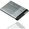 Nokia Batteria originale per Nokia 1006, 1202, 1260, 2220 Slide, 2228, 2650, 2690, 2705, 3230, 3500 C, 6101/6102, 6102i, 6103-860 mAh, agli ioni di litio (BL-4C)