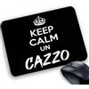 My Cust Tappetino Mouse Pad personalizzabile idea regalo Divertente scherzo frasi parolacce antistress keep calm un cazzo