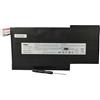 vhbw batteria compatibile con MSI GS63 Stealth Pro-016, GS63VR, GS63 Stealth 8RE-012XES notebook (5700mAh, 11,4V, Li-Poly)