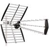 Electronic Megastore ANTENNA DIGITALE TERRESTRE UHF HD LTE 4G ALTO GUADAGNO DIRETTIVA DVB-T 43 ELEMENTI
