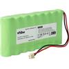 vhbw batteria sostituisce Visonic 0-9912-G, 100729, GP130AAH6BMX, 103-300672, GP180AAH8BMX per sistema d'allarme (2200mAh, 9,6V, NiMH)