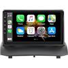 Generico Android 15 Autoradio 2 Din per Ford Fiesta MK7 2009-2017 Carplay 9 IPS Touchscreen Stereo Auto con GPS Bluetooth DSP FM USB SWC Telecamera posteriore(4G+64G)