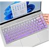 CaseBuy Cover per tastiera per HP Probook 440 445 G8 G9 G10 14, HP Probook 640 G7 G8 14, HP Probook 640 G7 G8 14 (non compatibile con Probook 440 445 G5 G6 G7), viola sfumato