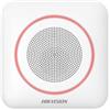 Hikvision SIRENA INTERIOR HIKVISION DS-PS1-I-WE AXE PRO ROJA