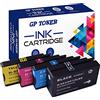 GP TONER Cartucce per 953 XL compatibili con HP OfficeJet Pro 7700 7720 7730 8200 8210 4x CMYK