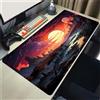 Tainrun Tappetino Mouse Gaming 1500x800x3mm, tappetino per mouse XXL con Bordi Cuciti, tappetino Scrivania Grande Antiscivolo, Desk Mat Lavabile per Computer, PC, Laptop(Giungla selvaggia)