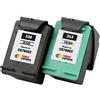TONER EXPERTE® Sostituzione per HP 338 343 2 Cartucce d'inchiostro compatibili con HP PSC 1610 2355 Photosmart 2575 2610 2710 8150 8450 8750 C3180 DeskJet 460c 5740 6540 6620 6840 9800 | Alta Capacità