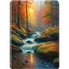 SGKITM Custodia per Kindle Paperwhite 12. Gen 2024 Cover Flip Case Silicone Kindle Colorsoft Auto Sveglia o Sonno Copertina Montagna Fiume Modello Signature Edition Custodia 2024 Paperwhite 7 (1)
